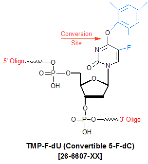 picture of Convertible 5-F-dC (TMP-5-F-dU)